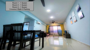 LDH Ipoh Town Majestic Superior 3room2bath 9pax